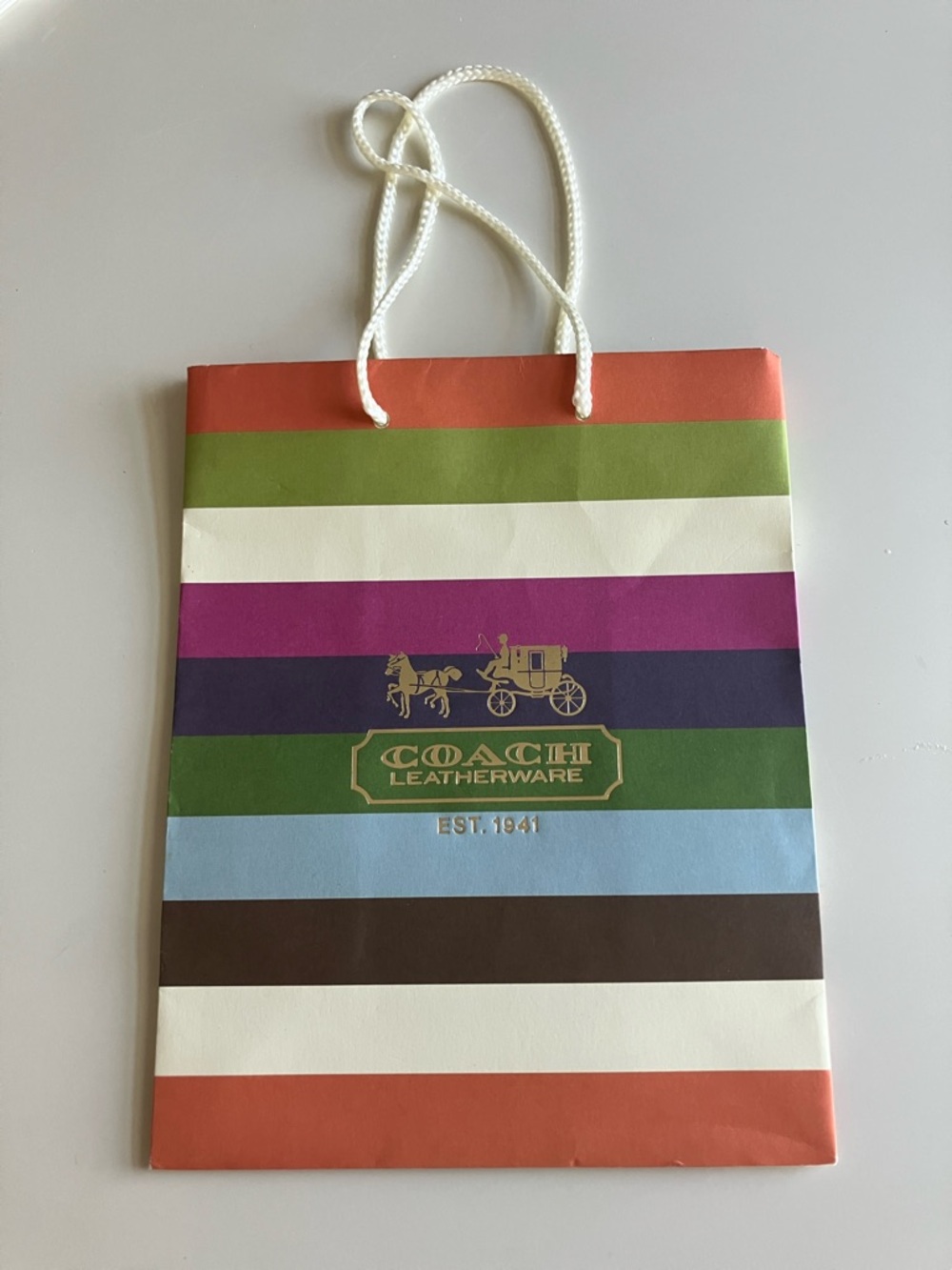 Coach Gift Bag